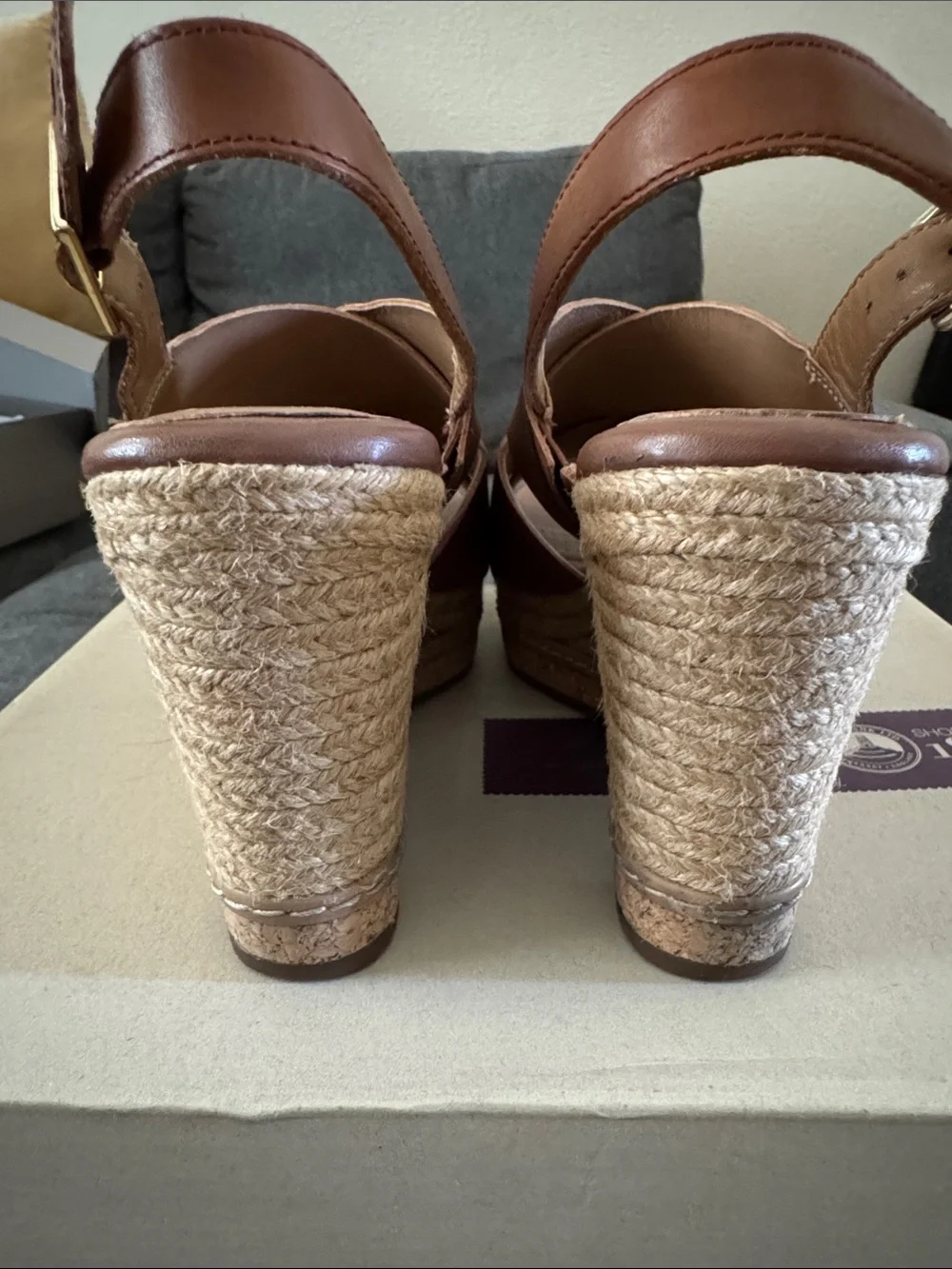 Clarks smooth leather